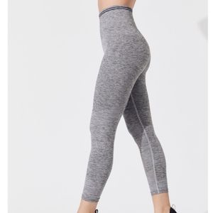 LNDR The Blackout High Waist Cropped Legging Size XS/S Gray